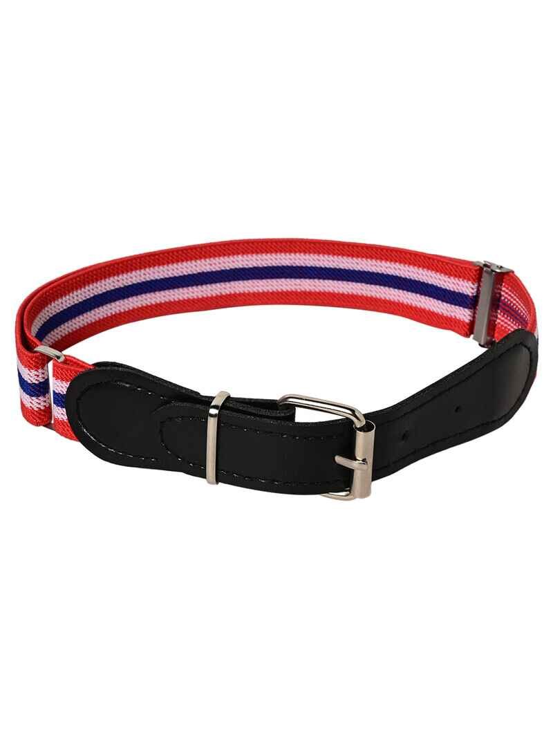 KID-O-WORLD DOUBLE STRIPED BELT-RED